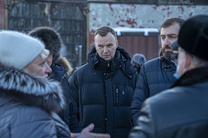 Рабочая поездка председателя: основными проблемами Черемховского района остается неудовлетворительное состояние дорог